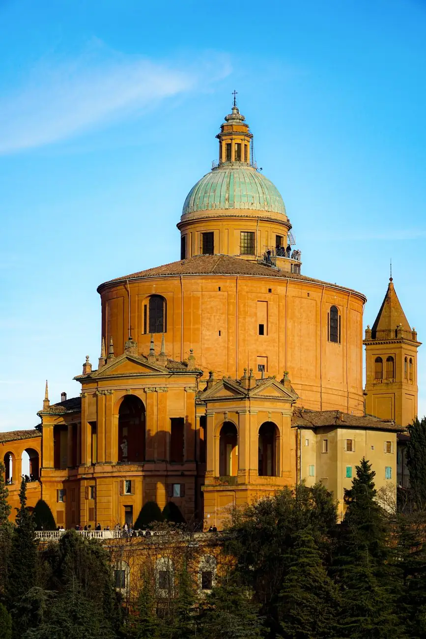 Sanctuary of Madonna di San Luca above Bologna