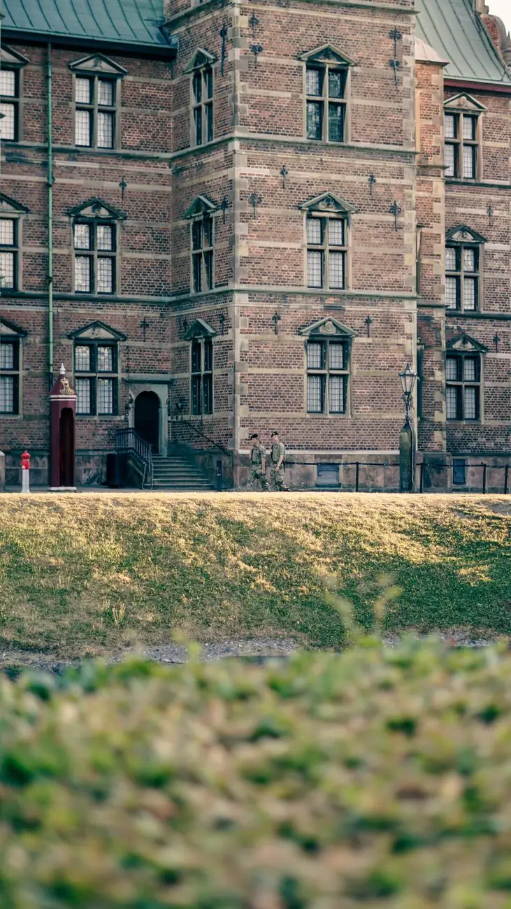Rosenborg Castle’s brick façade and gardens