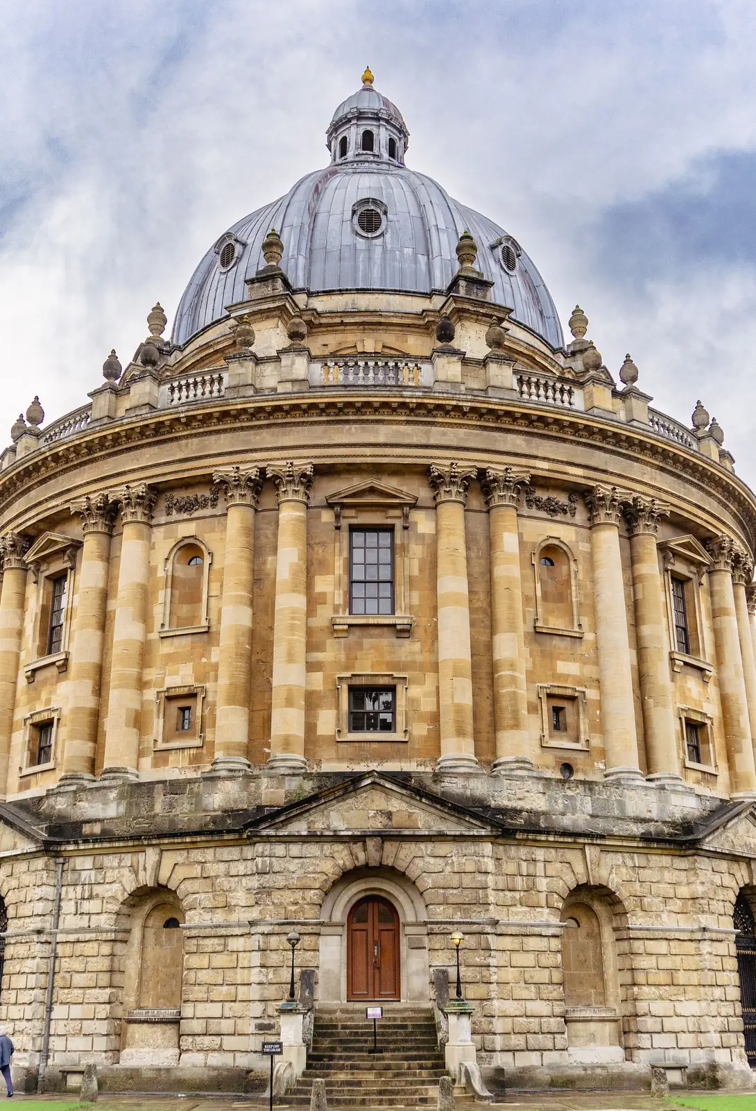 Radcliffe Camera stonework and dome in Oxford
