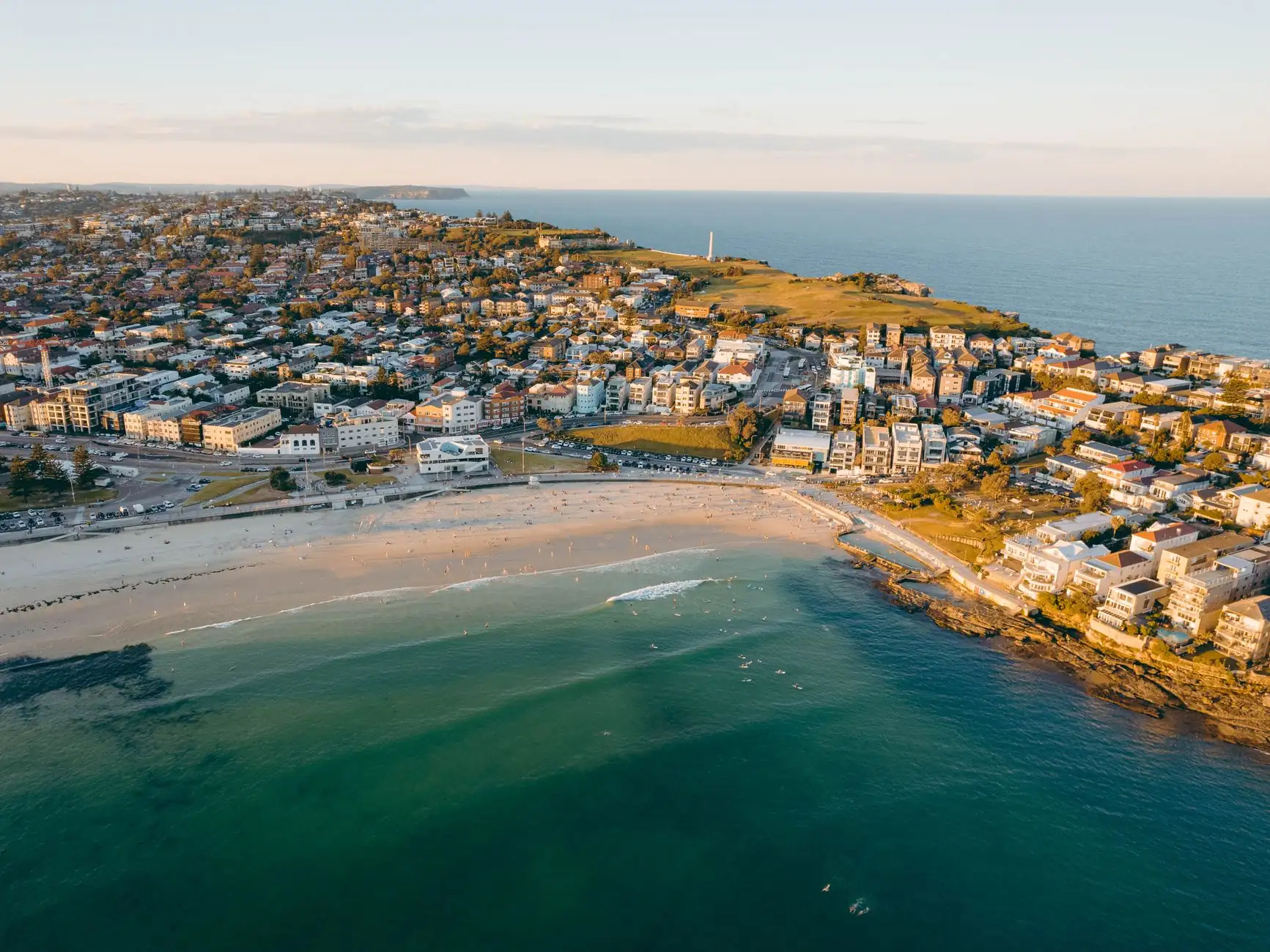 Bondi Beach and the Ben Buckler headland in Sydney