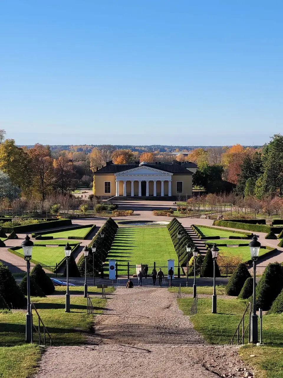 The baroque garden and Linneanum in Uppsala’s Botanical Garden