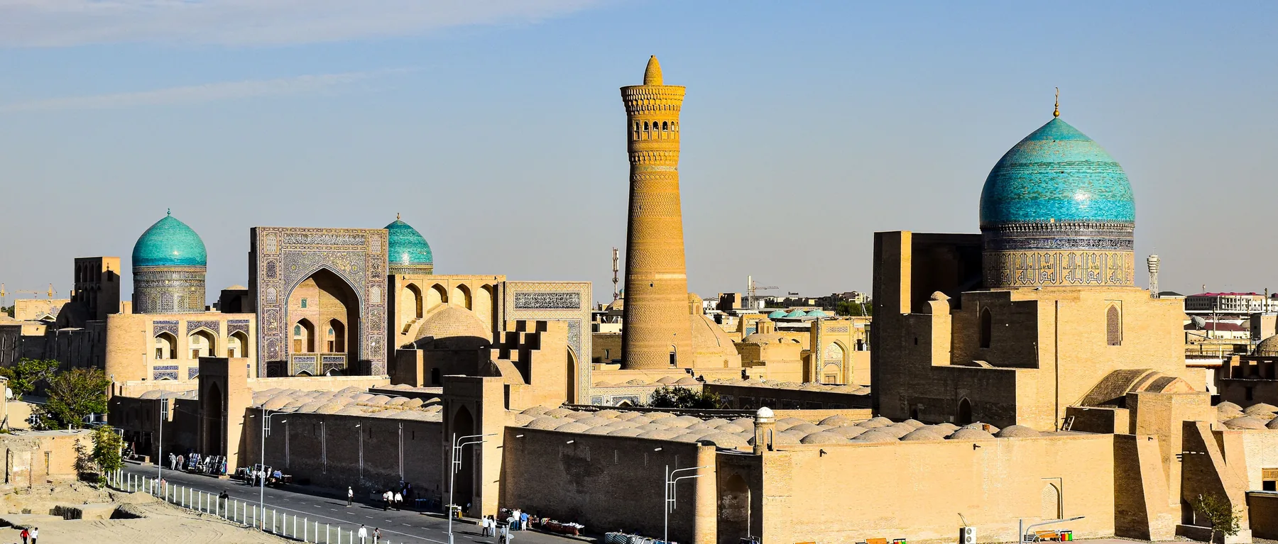 Poi Kalyan in Bukhara with the Kalon Minaret, Kalyan Mosque and Miri Arab Madrasa