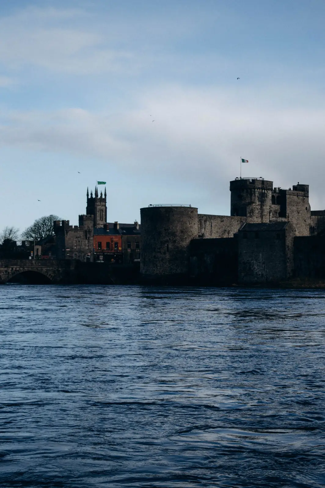King John’s Castle on the Shannon in Limerick
