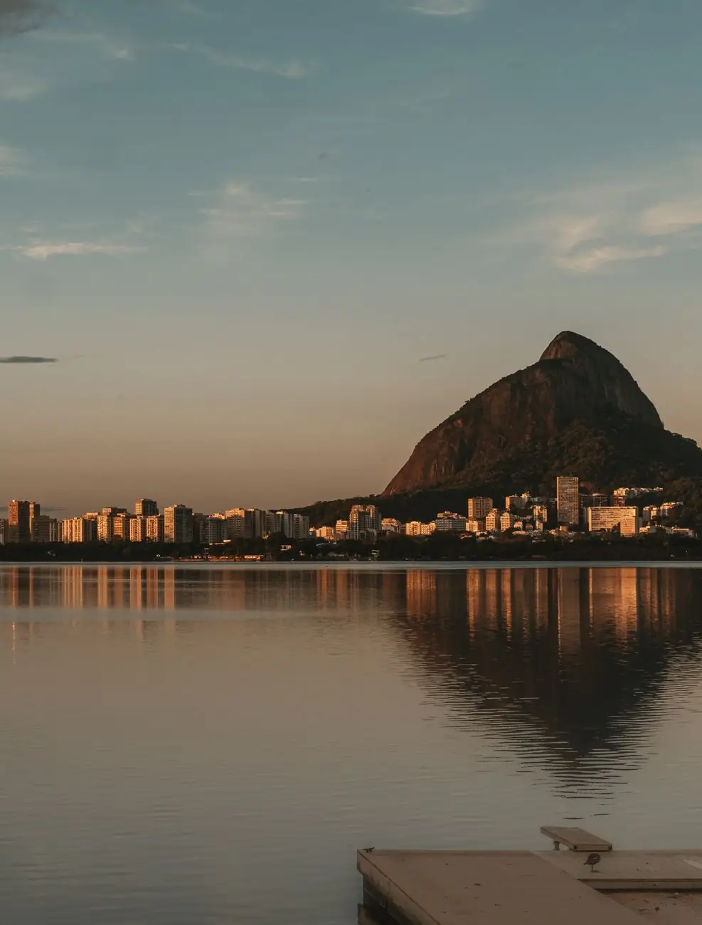 Sugarloaf Mountain and Botafogo Bay in Rio de Janeiro